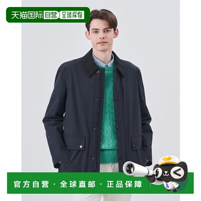 韩国直邮HAZZYS Hedges 男士 [Staple Item]Navy Coloured Cotton