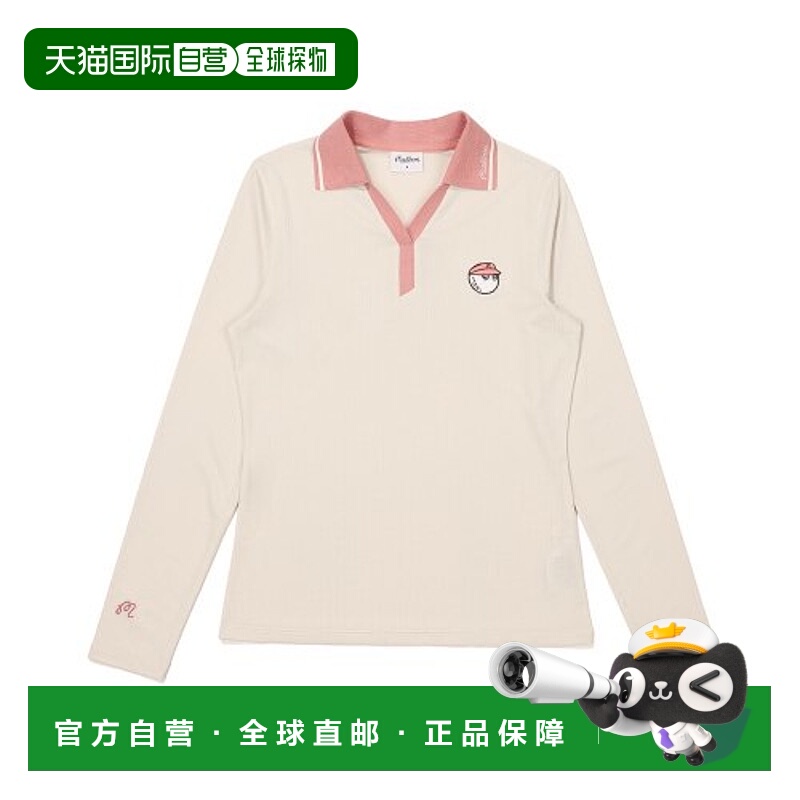 韩国直邮MALBON GOLF休闲时尚高高尔夫运动T恤M3122PTL11