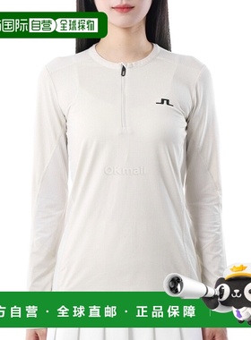 韩国直邮J.LINDEBERG LANDA LS T 恤 (AWJT12236-C118) 长袖 T 恤