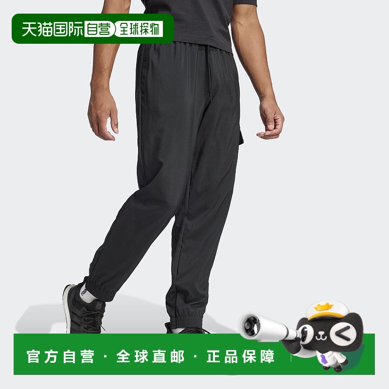 韩国直邮adidas 裤子 ESSENTIAL 小标志 工装裤 JF3538新款