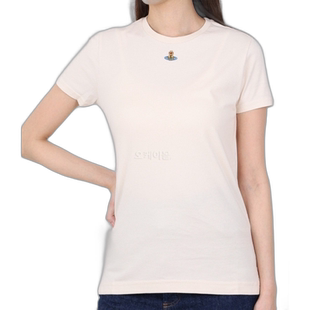 韩国直邮vivienne westwood 土星刺绣英伦基础简约上装短袖T恤