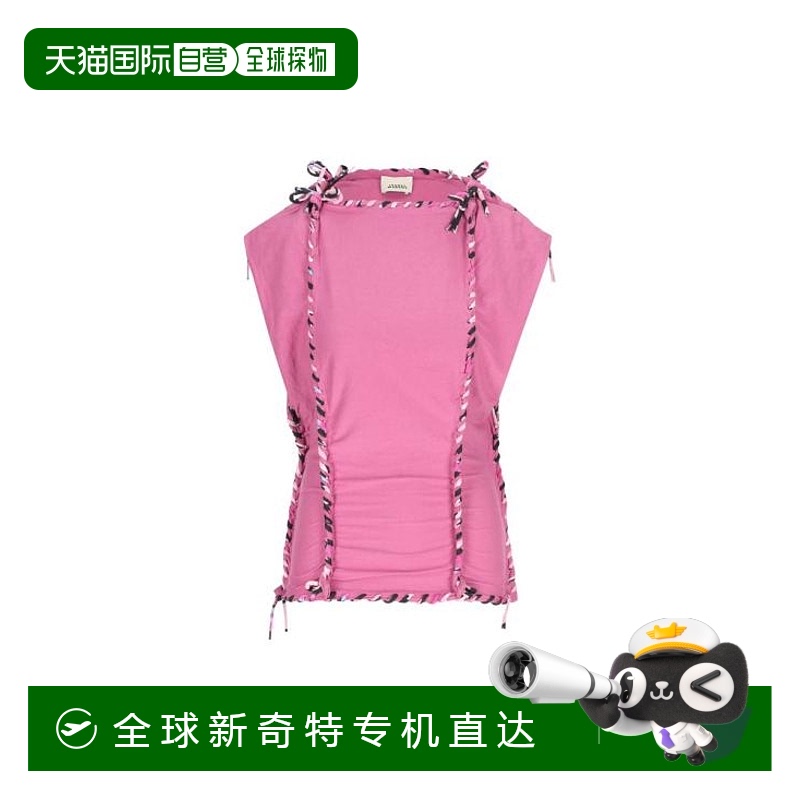 韩国直邮ISABEL MARANT25SS长袖T恤女25EHT0632FAC2K05I40PK P25P