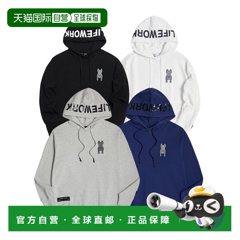 韩国直邮LIFEWORK 公用男士连帽衫LW215HD914新款卫衣