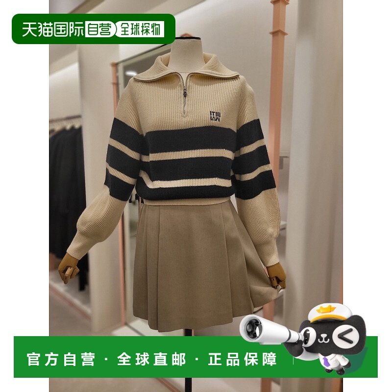 韩国直邮[ITMICHAA] 女士 短门襟拉链 针织衫 套头衫(ITOAYPO920)