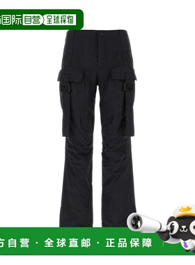 韩国直邮Fendi 直筒裤 FAB330AK8WF0GME  DOM裤子黑色休闲裤