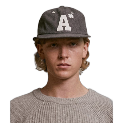 韩国直邮AECA WHITE 男士帽子AWCAFWBBACAST001E7BB A CLOVER CAP