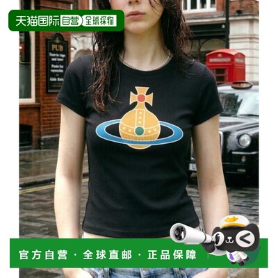 韩国直邮Vivienne Westwood 大号 ORB BABY PERU T 恤 (1G010018