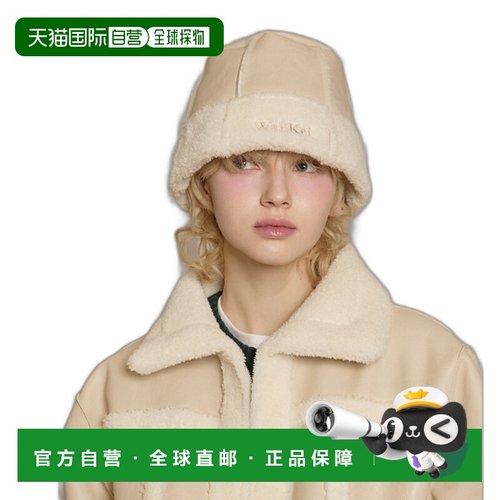 韩国直邮WAIKEI韩国小众设计师狗狗图案时尚日常秋冬大衣YKBD03AC