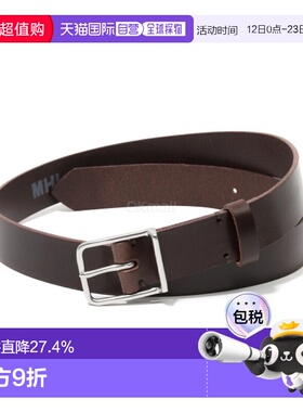 韩国直邮Margaret Howell MHL皮革腰带皮带(UHAC0548A25MQC DKB)