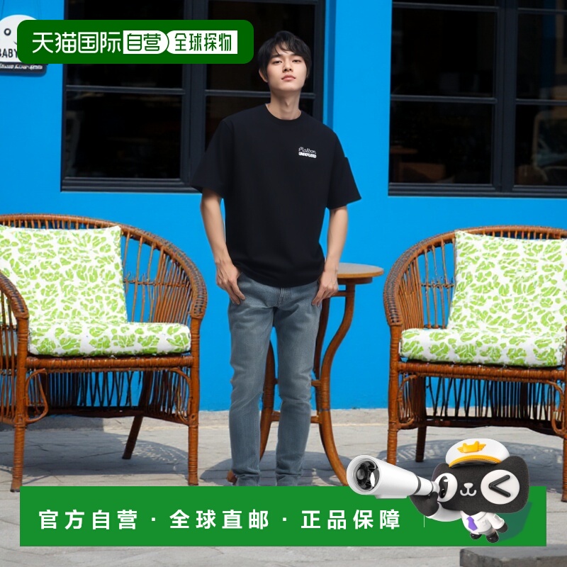 韩国直邮MALBON GOLF 男士T恤M5111LRS18BLK MALBON X UNDEFEATED