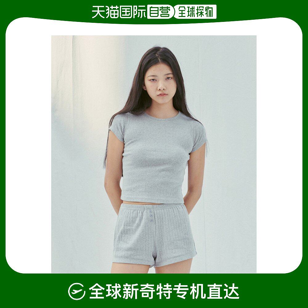 韩国直邮sleepygom 通用 上装t恤短袖