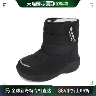 韩国直邮BEARPAW 皮靴 兒童/黑色/180mm/24DOR-BK