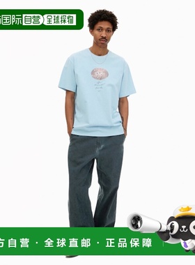韩国直邮THISISNEVERTHAT 公用T恤Two Hounds Tee Sky Blue TN241