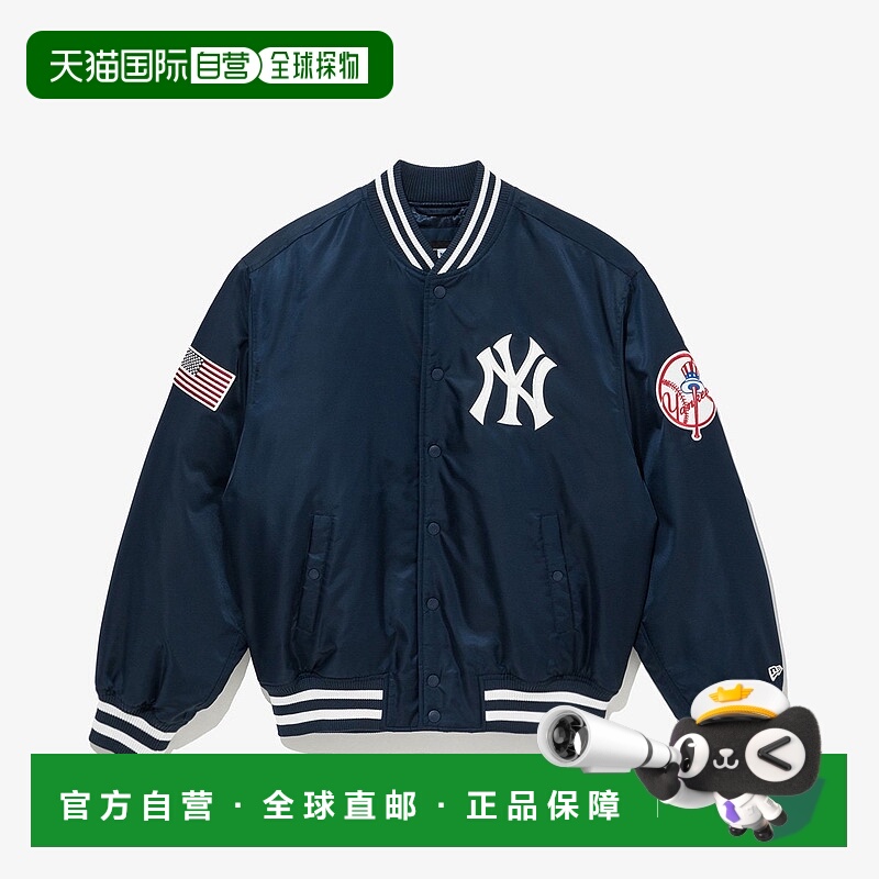 韩国直邮NEW ERA New Era MLB 纽约洋基队正宗深蓝色运动场夹克 1