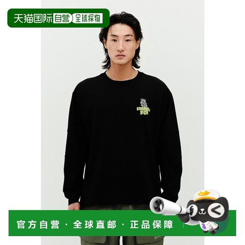 韩国直邮KOLON SPORT 男士T恤   8GTBX25105BLK