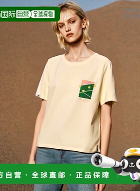 韩国直邮diadora 女士女装T恤D2322LRS38LML迪亚多纳