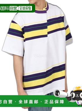 韩国直邮KOLOR 23SCM-T04203-A 不对称前幅设计纯棉上衣潮牌