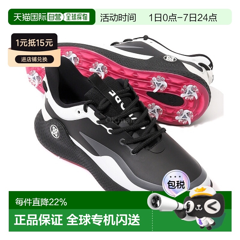 韩国直邮G/FORE MG4+ O2 G/LOCK 高尔夫球鞋 (GMF000127-ONYX) 钉