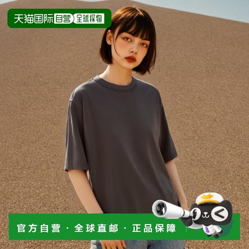 韩国直邮COVERNAT T恤CO2302ST06CH公用高档时尚百搭舒适 高级感