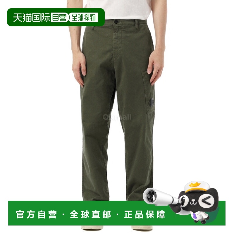 韩国直邮CP COMPANY 弹力棉缎常规工装裤 (19CMPA151A 005529G 68