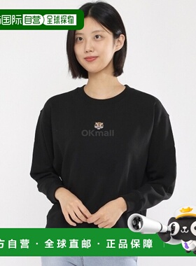 韩国直邮KENZO FE5 2SW148 4MF 99J 前老虎刺绣纯棉长袖T恤衫卫衣