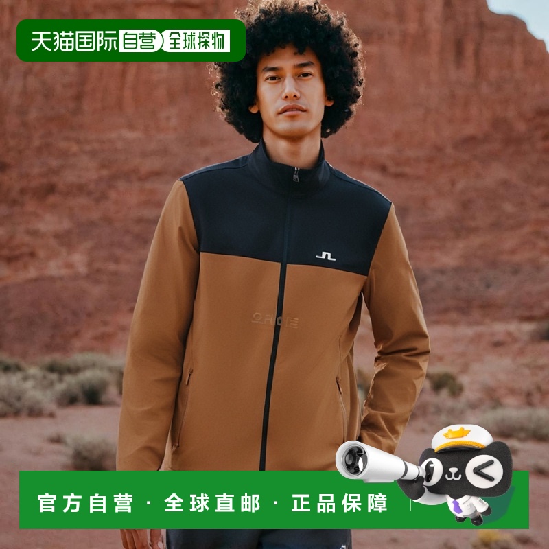 韩国直邮J.LINDEBERG AMJS09082-E144 男士高尔夫挡风夹克聚酯纤O