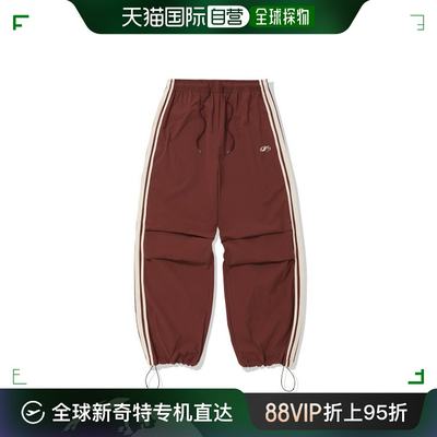 韩国直邮FILLUMINATE 公用男装休闲裤Nylon Two Tuck Taping Pant