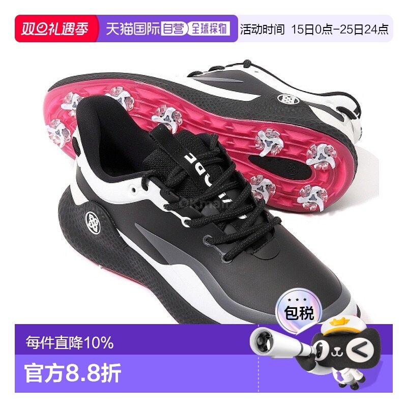 韩国直邮G/FORE MG4+ O2 G/LOCK 高尔夫球鞋 (GMF000127-ONYX) 钉