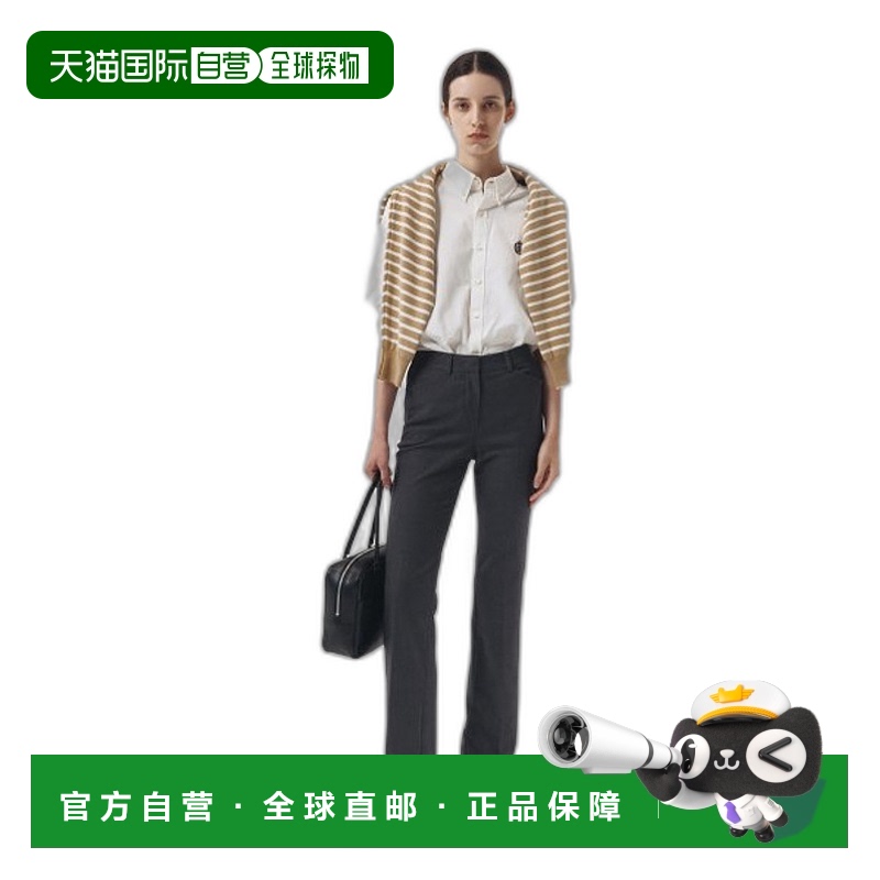 韩国直邮Dunst2023秋冬新品中性风经典女款西装裤UDPA2C202G2