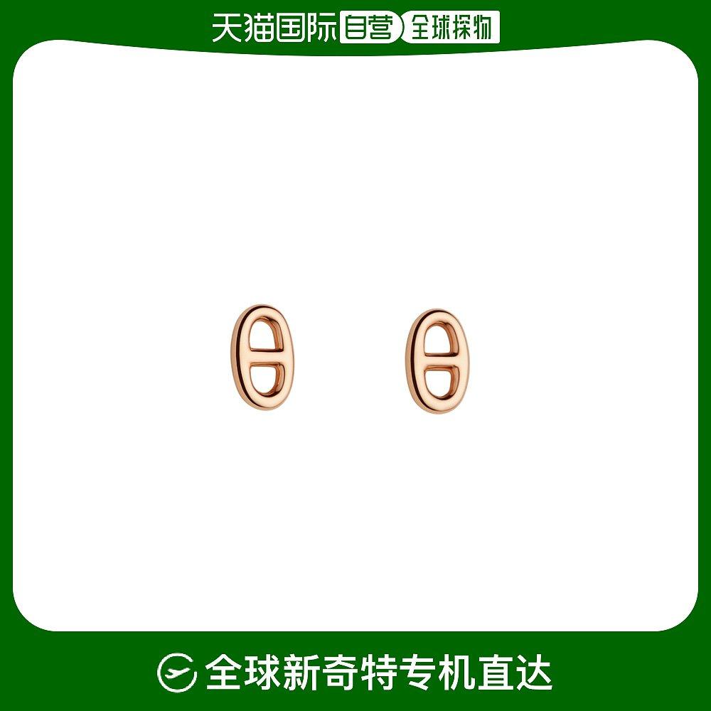 韩国直邮hermes 通用 耳环爱马仕玫瑰金