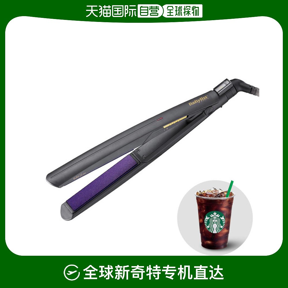 韩国直邮BaByliss 卷/直发器配件 ST325K - 22mm 陶瓷直筒/直发器