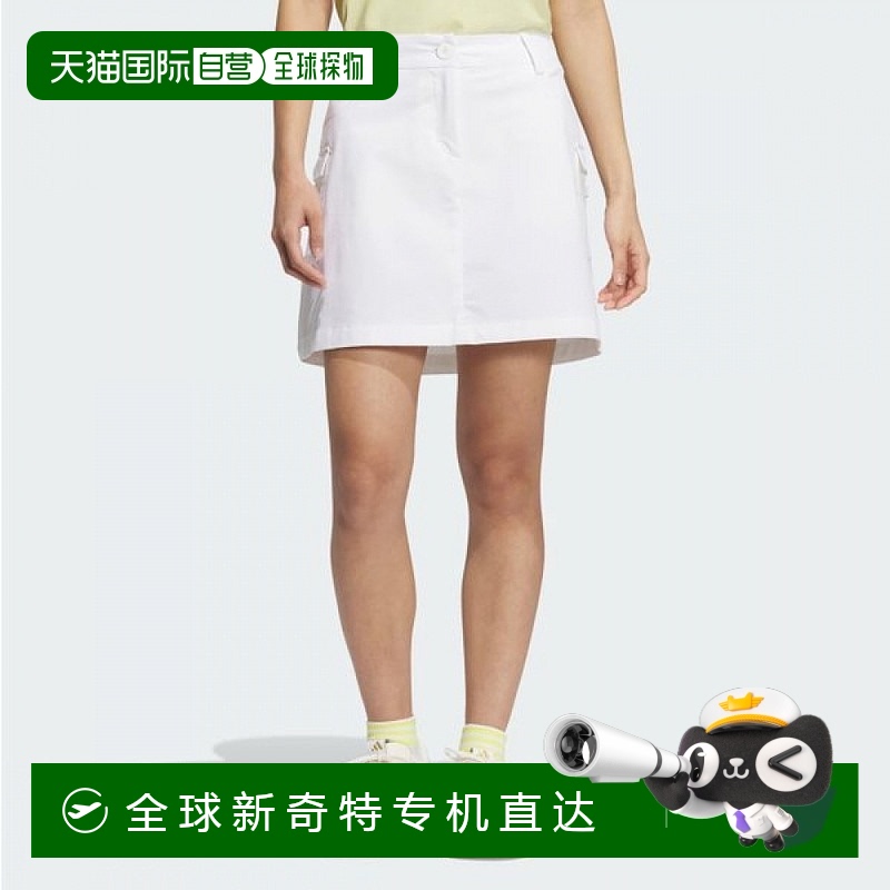 1h可退 韩国直邮adidas  女士运动户外半身裙