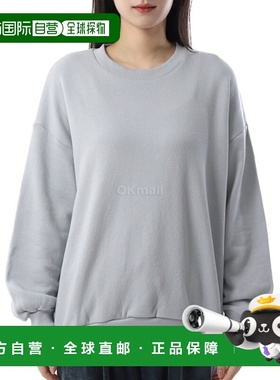 韩国直邮Baserange 白色石头色/蓝色 Rim 运动衫（FRIS-RC-SU25）