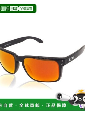 韩国直邮OAKLEY Holbrook XL 黑色墨水带 PRIZM 红宝石偏光 (OO94