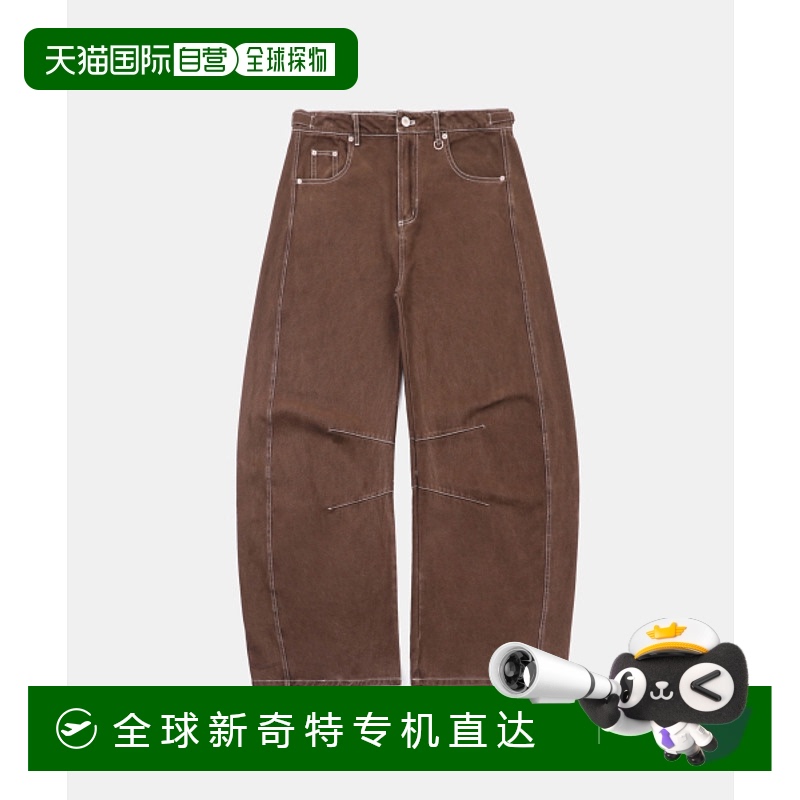 韩国直邮BADBLOOD 公用牛仔裤w-pts24-073 Noah Barrel Denim Jea