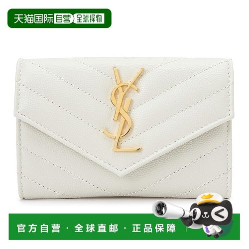 1h可退 韩国直邮saint laurent paris 女士 钱包短款