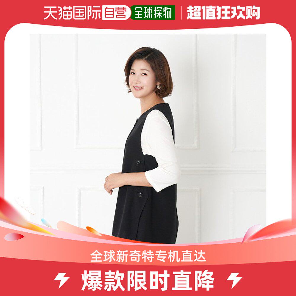 韩国直邮[妈妈服饰 moslin] 侧面 扣子 拉链 马甲 中年女性服饰/5