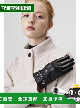 韩国直邮DAKS WOMEN ACC DCGV2F221BK手套BLACK女士