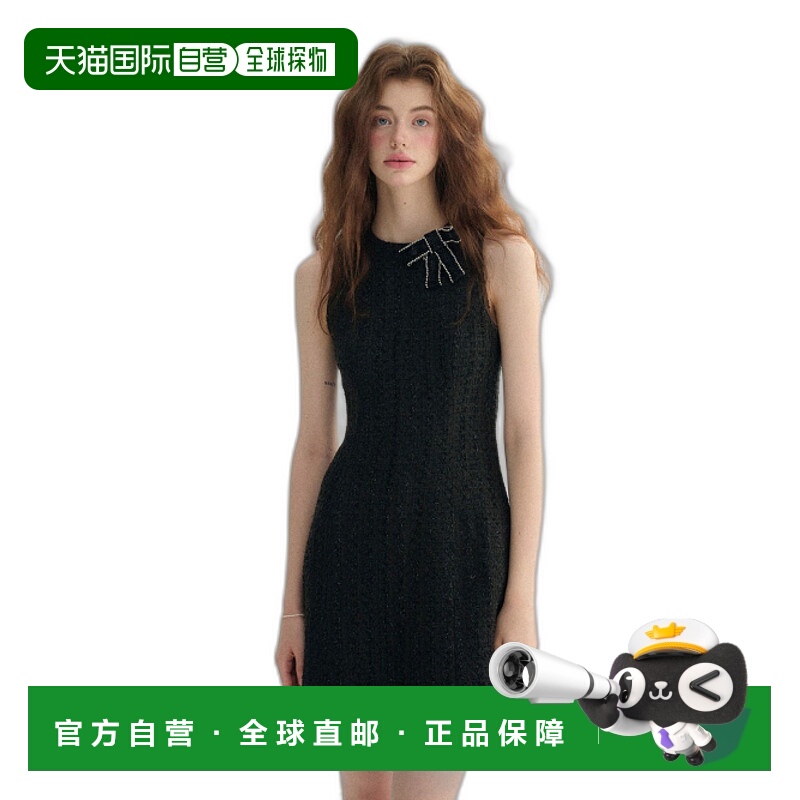韩国直邮SINCETHEN 女士连衣裙DQ240608A Glary tweed mini dress