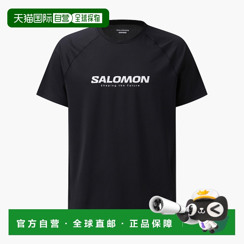 韩国直邮SALOMON 男士T恤 S251001RTS31_BLK萨洛蒙
