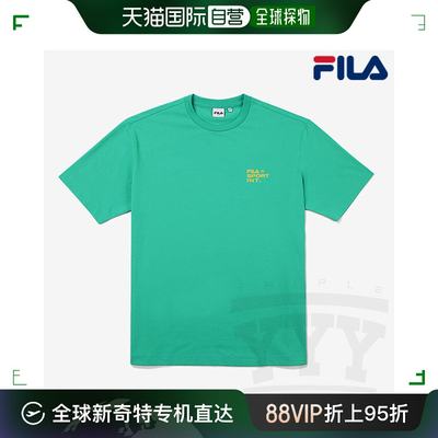 韩国直邮Fila 运动T恤 [FILA] 国际 图案 T恤 FS2RSF2135X MRG