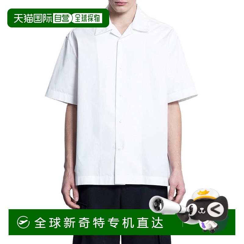 韩国直邮JIL SANDER25SS长袖衬衫男J22DL0303J45002 100WHITE