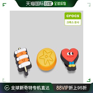 运动沙滩鞋 凉鞋 街頭 10010955 韩国直邮Crocs 官方產品 JIBBITZ