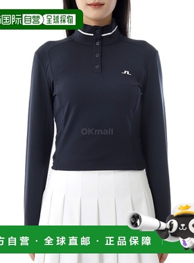 韩国直邮J.LINDEBERG Hertta 长袖 Polo 衫 (GWJT14031-6855) 长T