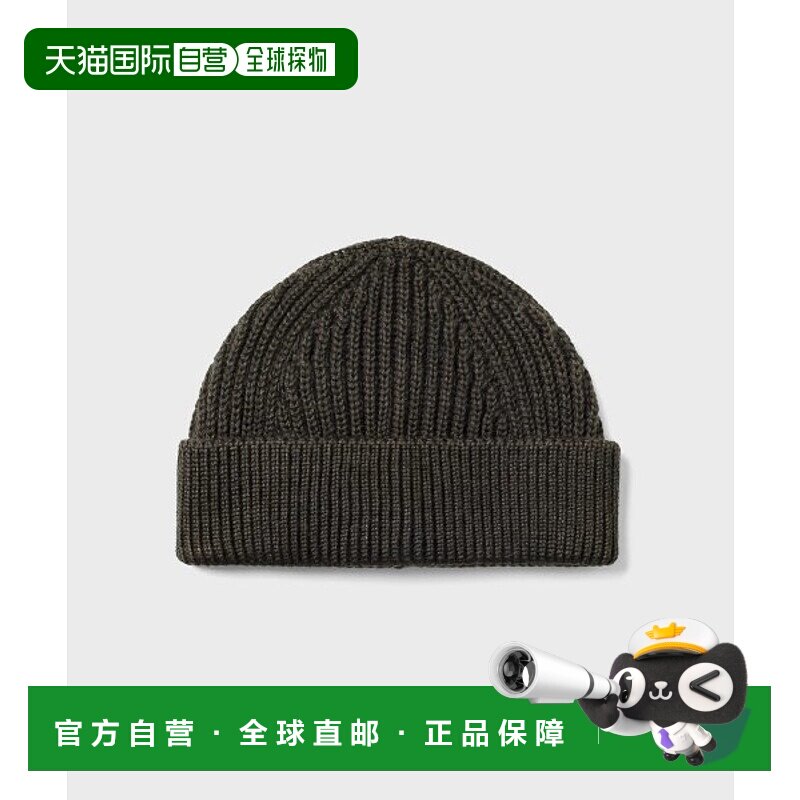 韩国直邮ANDERSEN-ANDERSEN 公用帽子SHORT BEANIE-Green针织帽