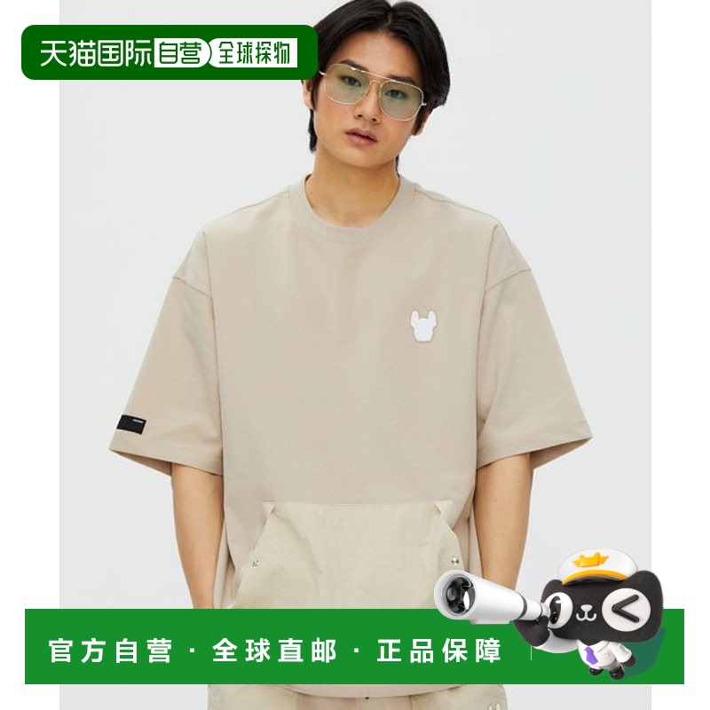 韩国直邮LIFEWORK 公用男士T恤LW232TS456新款