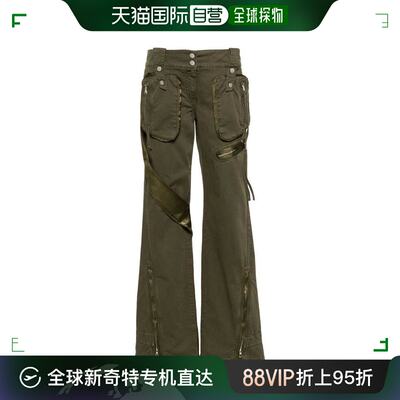 韩国直邮BLUMARINE24SS短裤女P422J107AD0569MILITARY