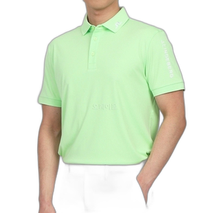 韩国直邮J.LINDEBERG Tour Tech 系列 男士短袖高尔夫球衫 (GMJT0