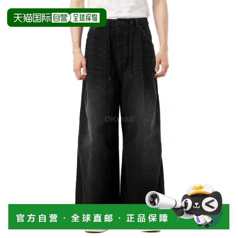 韩国直邮NEEDLES HD Buggy Pant Jean / 12oz 牛仔布 - 黑色 (QV1