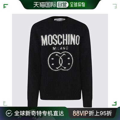 韩国直邮MOSCHINO22FW毛衣男09227004 1555FANT NERO